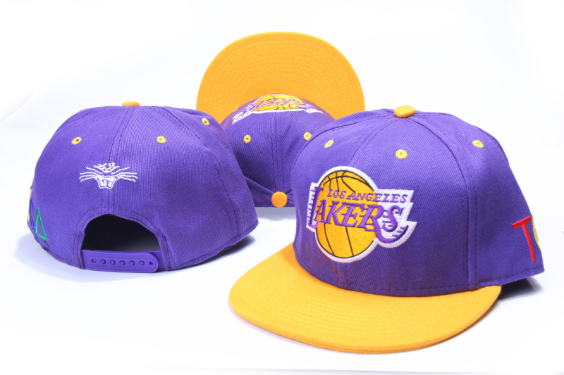 Tisa Los Angeles Lakers Snapback Hat id04